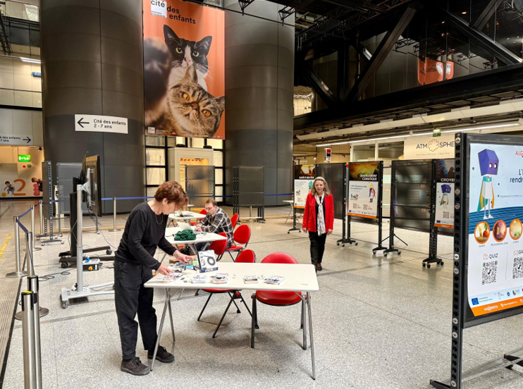 Le projet Algowatch à La cité des Sciences, 25-27 avril