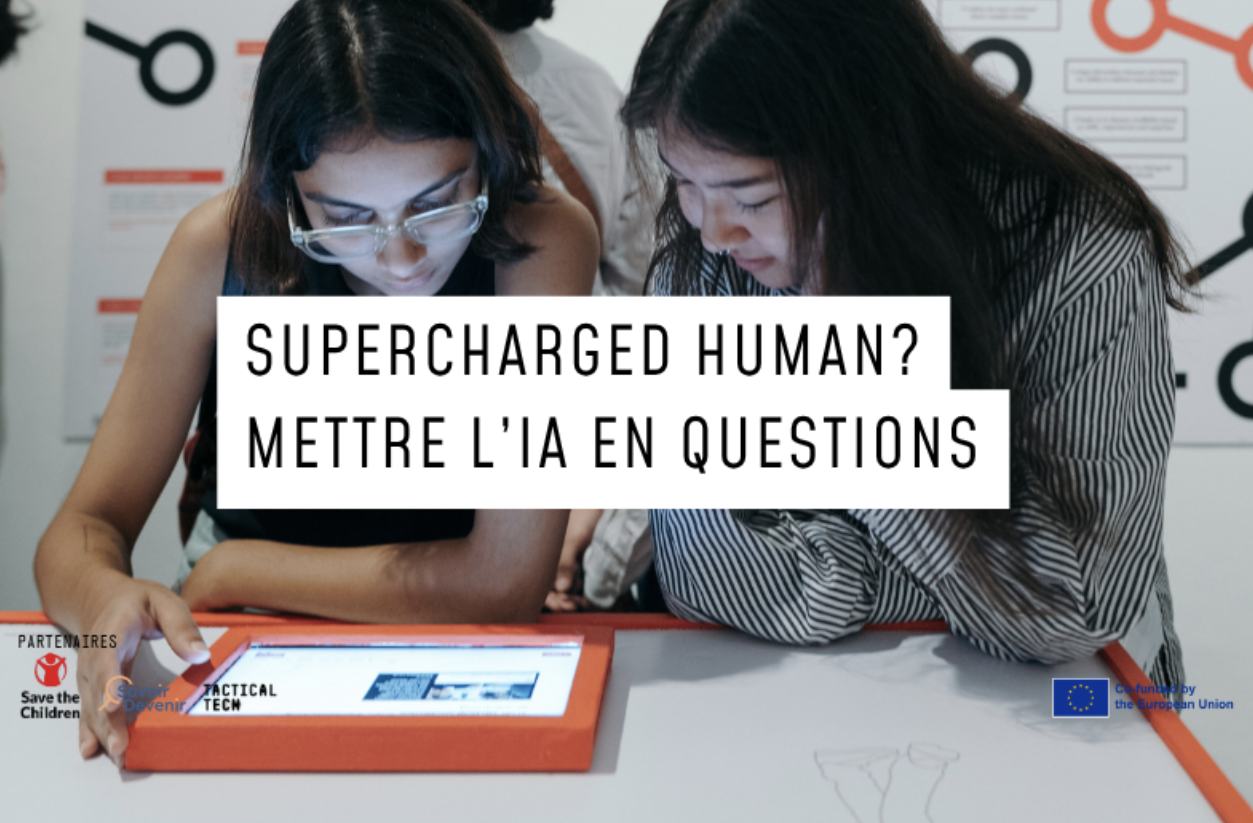 Visuel de la ressource « Supercharged Human ? Mettre l’IA en questions ».