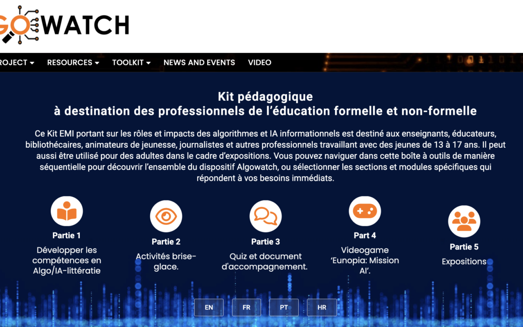 Restitution des résultats du projet ALGOWATCH, 17 février 2026